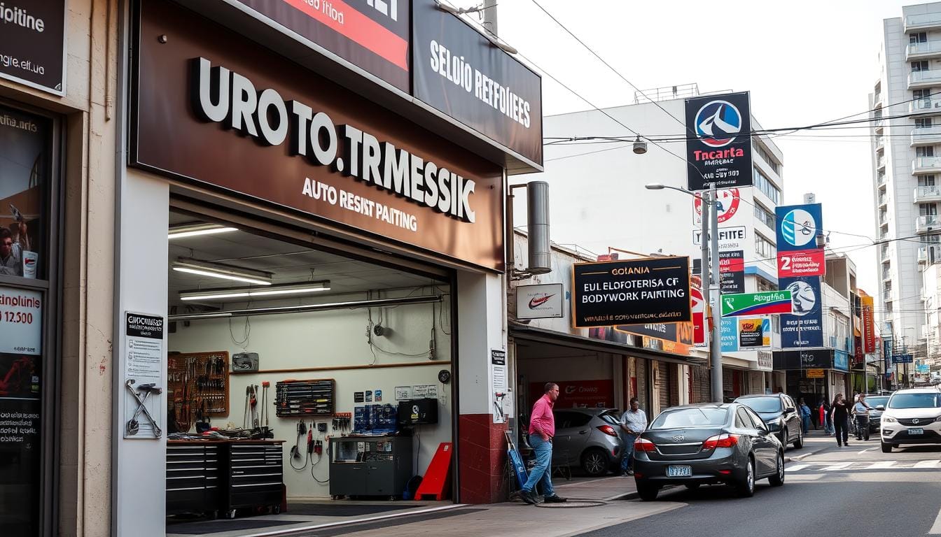Lojas de peças automotivas